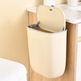 Maxbell Compost Bin Wall Mounted Garbage Can Wall Mounted for Under Sink Bathroom RV 12L