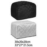 Maxbell Toaster Cover 2 Slice Protector Minimalist Dustproof Kitchen Appliance Cover Black S