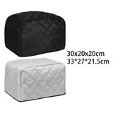 Maxbell Toaster Cover 2 Slice Protector Minimalist Dustproof Kitchen Appliance Cover Black S