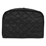 Maxbell Toaster Cover 2 Slice Protector Minimalist Dustproof Kitchen Appliance Cover Black S