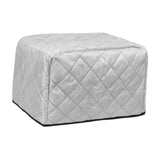 Maxbell Toaster Cover 2 Slice Protector Minimalist Dustproof Kitchen Appliance Cover Gray S