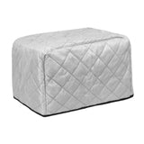 Maxbell Toaster Cover 2 Slice Protector Minimalist Dustproof Kitchen Appliance Cover Gray L