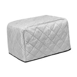 Maxbell Toaster Cover 2 Slice Protector Minimalist Dustproof Kitchen Appliance Cover Gray L