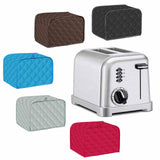 Maxbell Toaster Cover 2 Slice Protector Minimalist Dustproof Kitchen Appliance Cover Gray L