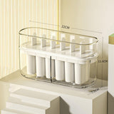 Maxbell Popsicle Maker Detachable Yogurt Smoothies Sticks for Shop Cake Shop Kitchen white