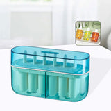 Maxbell Popsicle Maker Detachable Yogurt Smoothies Sticks for Shop Cake Shop Kitchen blue