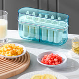 Maxbell Popsicle Maker Detachable Yogurt Smoothies Sticks for Shop Cake Shop Kitchen blue
