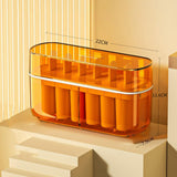 Maxbell Popsicle Maker Detachable Yogurt Smoothies Sticks for Shop Cake Shop Kitchen yellow