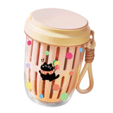 Maxbell Fruit Salad Storage Cup with Colander Food Container for Office Work Camping Pink