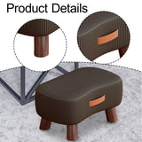 Maxbell Small Foot Stool Ottoman Stable Stylish Foot Rest for Bedroom