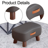 Maxbell Small Foot Stool Ottoman Stable Stylish Foot Rest for Bedroom