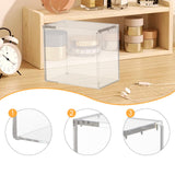 Maxbell Acrylic Display Case Container for Collectibles for Car Model Minifigure Toy