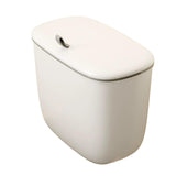 Maxbell Hanging Trash Can Mountable Under Sink Dust Bin for Bedroom Office Household White Small