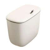 Maxbell Hanging Trash Can Mountable Under Sink Dust Bin for Bedroom Office Household White Small