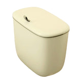 Maxbell Hanging Trash Can Mountable Under Sink Dust Bin for Bedroom Office Household Cream Small