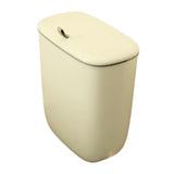 Maxbell Hanging Trash Can Mountable Under Sink Dust Bin for Bedroom Office Household Cream Large