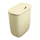 Maxbell Hanging Trash Can Mountable Under Sink Dust Bin for Bedroom Office Household Cream Large