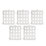 Maxbell 5 Pieces T Shirt Folding Board Clothes Storage for Home Living Room Wardrobe White