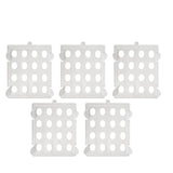 Maxbell 5 Pieces T Shirt Folding Board Clothes Storage for Home Living Room Wardrobe White