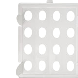 Maxbell 5 Pieces T Shirt Folding Board Clothes Storage for Home Living Room Wardrobe White