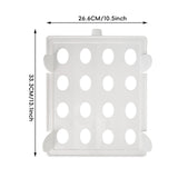 Maxbell 5 Pieces T Shirt Folding Board Clothes Storage for Home Living Room Wardrobe White