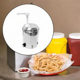 Maxbell Hot Fudge Warmer Convenient Compact  for Cheese Caramel Sauce