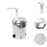 Maxbell Hot Fudge Warmer Convenient Compact  for Cheese Caramel Sauce