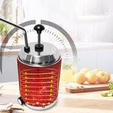 Maxbell Hot Fudge Warmer Convenient Compact  for Cheese Caramel Sauce