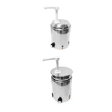 Maxbell Hot Fudge Warmer Convenient Compact  for Cheese Caramel Sauce