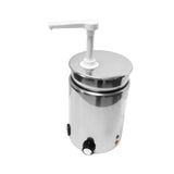 Maxbell Hot Fudge Warmer Convenient Compact  for Cheese Caramel Sauce