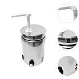 Maxbell Hot Fudge Warmer Convenient Compact  for Cheese Caramel Sauce