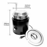 Maxbell Cheese Warmer Versatile Commercial Cheese Dispenser for Cheese Sauce Caramel