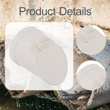 Maxbell PVC Drainage Pipe Floor Drain Strainer for Outdoor Balcony Plumbing Fixtures S