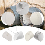 Maxbell PVC Drainage Pipe Floor Drain Strainer for Outdoor Balcony Plumbing Fixtures S