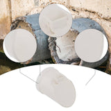 Maxbell PVC Drainage Pipe Floor Drain Strainer for Outdoor Balcony Plumbing Fixtures S