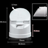 Maxbell PVC Drainage Pipe Floor Drain Strainer for Outdoor Balcony Plumbing Fixtures M