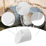 Maxbell PVC Drainage Pipe Floor Drain Strainer for Outdoor Balcony Plumbing Fixtures M