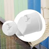 Maxbell PVC Drainage Pipe Floor Drain Strainer for Outdoor Balcony Plumbing Fixtures M