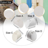 Maxbell PVC Drainage Pipe Floor Drain Strainer for Outdoor Balcony Plumbing Fixtures L