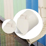 Maxbell PVC Drainage Pipe Floor Drain Strainer for Outdoor Balcony Plumbing Fixtures L