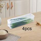 Maxbell 4Pcs Pasta Container Airtight Spaghetti Conatiner for Personal Dorms Kitchen