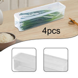 Maxbell 4Pcs Pasta Container Airtight Spaghetti Conatiner for Personal Dorms Kitchen