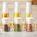 Maxbell Spice Jar Compact Premium Seasoning Bottle Multifunction Seasoning Container White