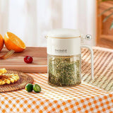 Maxbell Spice Jar Compact Premium Seasoning Bottle Multifunction Seasoning Container White