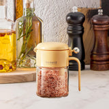 Maxbell Spice Jar Compact Premium Seasoning Bottle Multifunction Seasoning Container Yellow