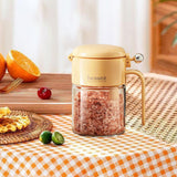 Maxbell Spice Jar Compact Premium Seasoning Bottle Multifunction Seasoning Container Yellow