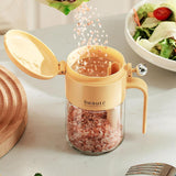 Maxbell Spice Jar Compact Premium Seasoning Bottle Multifunction Seasoning Container Yellow