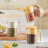 Maxbell Spice Jar Compact Premium Seasoning Bottle Multifunction Seasoning Container Yellow