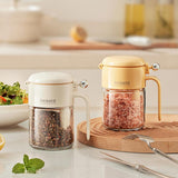 Maxbell Spice Jar Compact Premium Seasoning Bottle Multifunction Seasoning Container Yellow