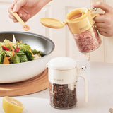 Maxbell Spice Jar Compact Premium Seasoning Bottle Multifunction Seasoning Container Yellow